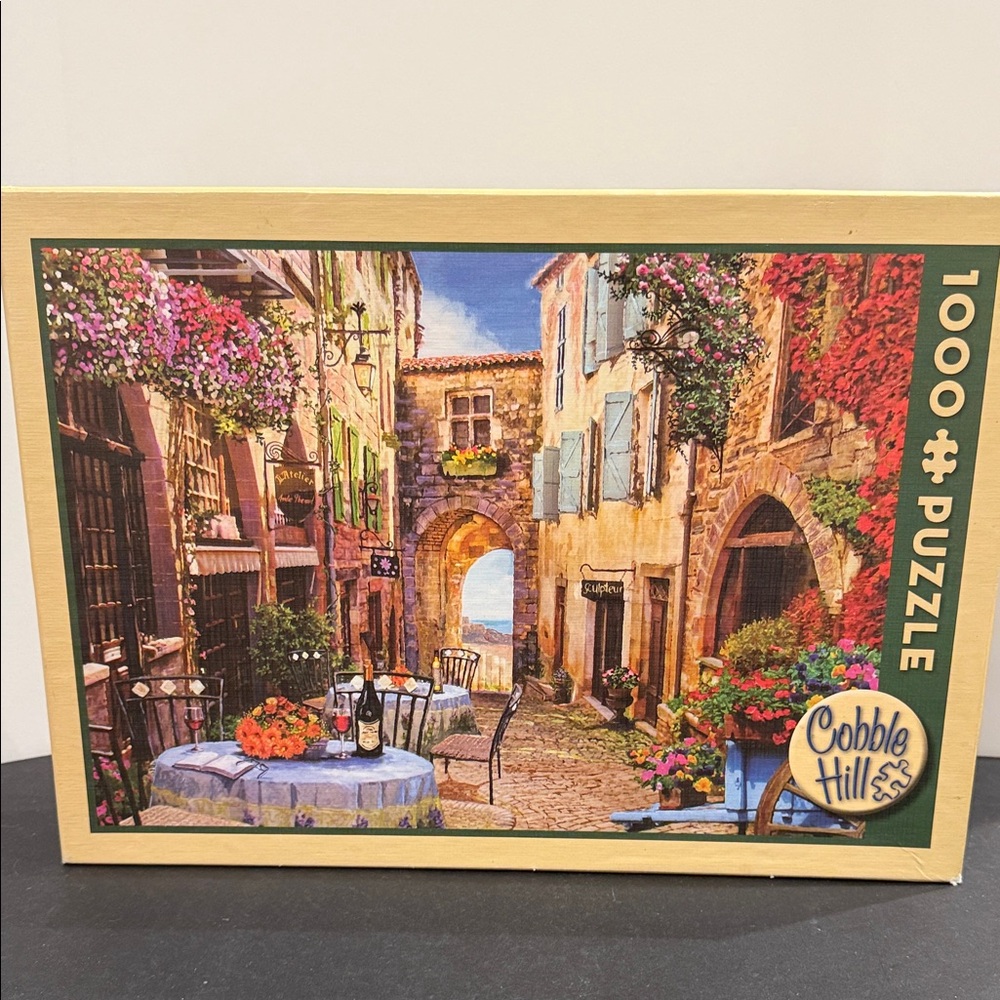 Cobble Hill French Village 1000 Piece adult jigsaw Puzzle